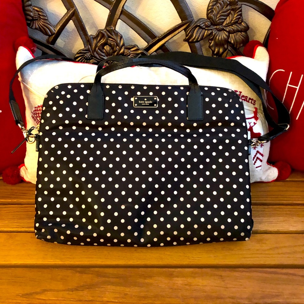 Kate Spade laptop sleeve shoulder bag